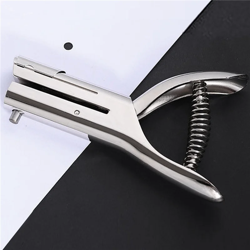 AA05 2X ثقب واحد الناخس 3 مم ثقب دائري الناخس المحمولة باليد ثقب طويل الناخس