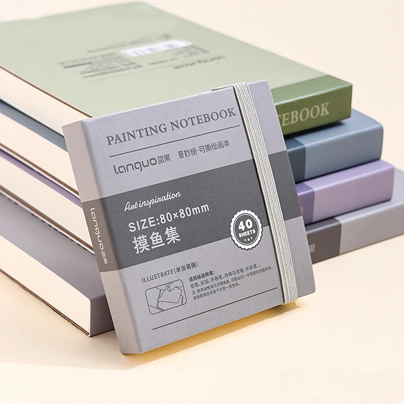 250gsm ورقة المسيل للدموع دفتر الرسم كتيب 40 ورقة المهنية سميكة كرتون المائية كراسة الرسم الكتابة على الجدران كتب صغيرة #1