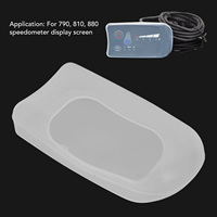 Silicone Protective Cover Waterproof Electric Bike Speedometer Monitor Screen Cover for 790 810 880 Display Screen