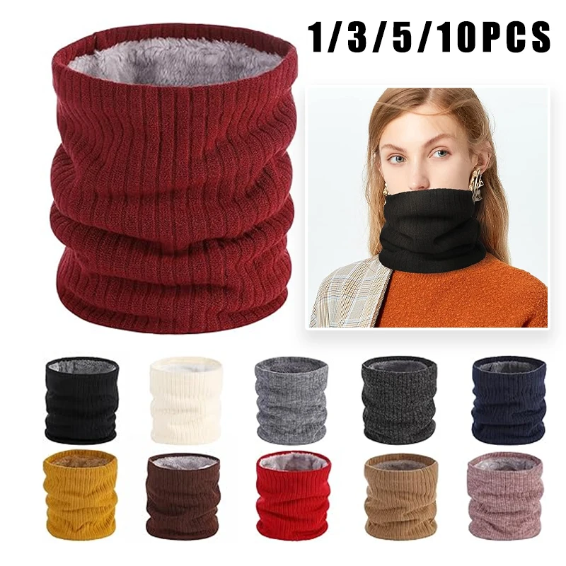 

Ветрозащитные вязаные гетры для мужчин и женщин, лыжный чехол для лица, шарф для холодной погоды, спорта на открытом воздухе, термобалаклава, маска, незаменимая