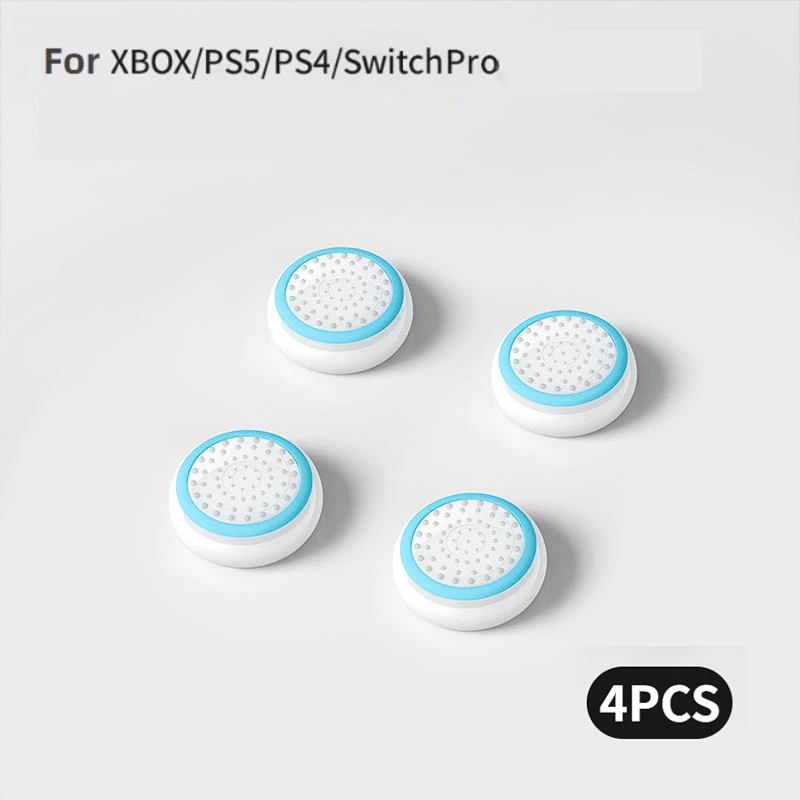 4pcs Analog Joystick Luminous Thumb Stick Grip Caps Case for PS5 PS4 Xbox 360 One Series X Switch Pro Controller Cover Accessory