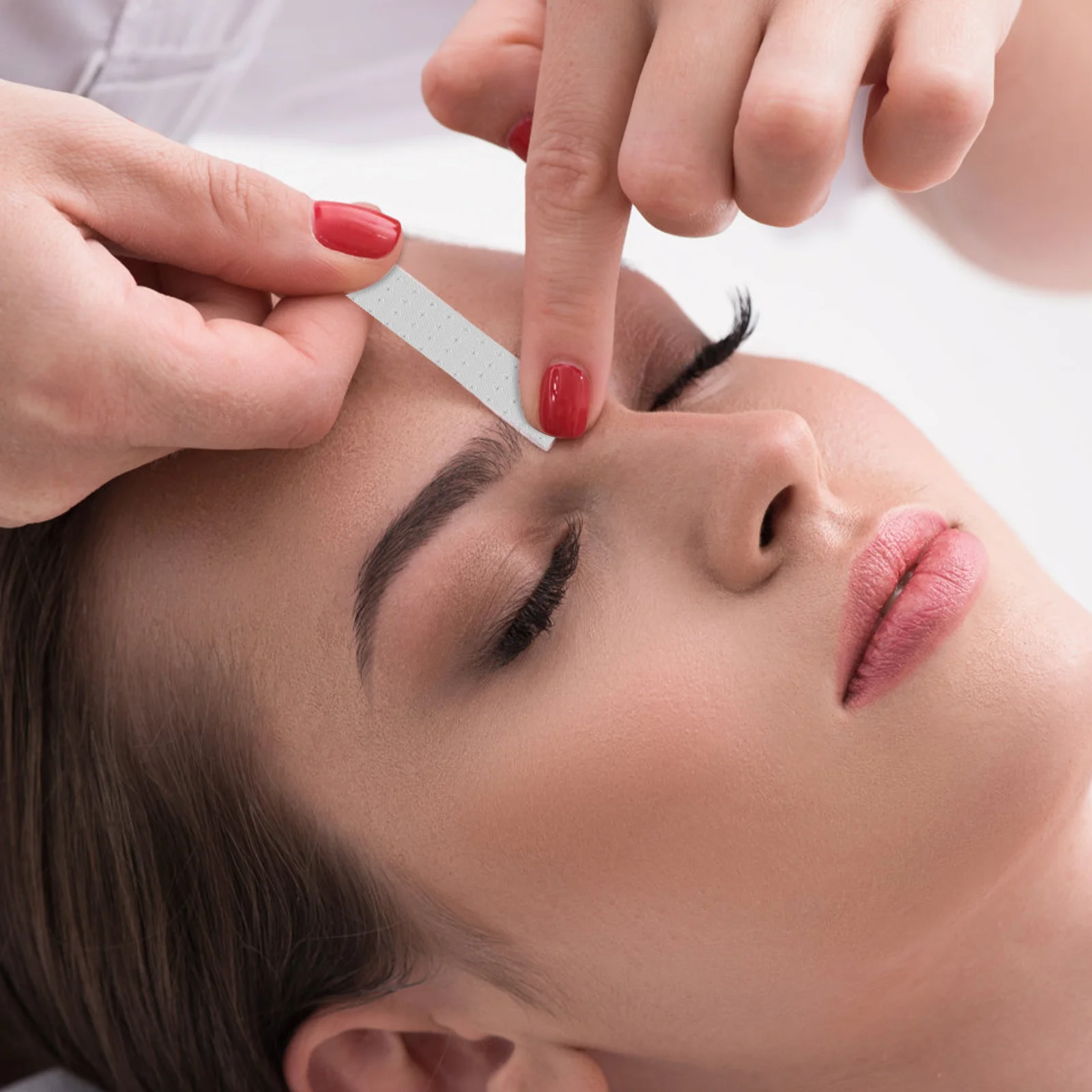 

10 Rolls Lash Extension Tape Breathable Eyelash Tapes for Eyelash Planting Comfortable Under Eyes Tape Makeup Tools for Women