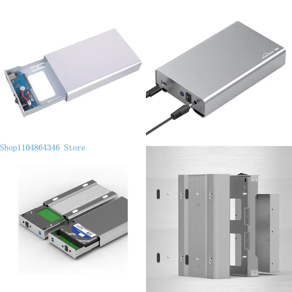 

5ASD 3.5IN SHOMPOREPON THEAR DISK DISK для CASE USB3.0/Тип C Сплошное Enclosu