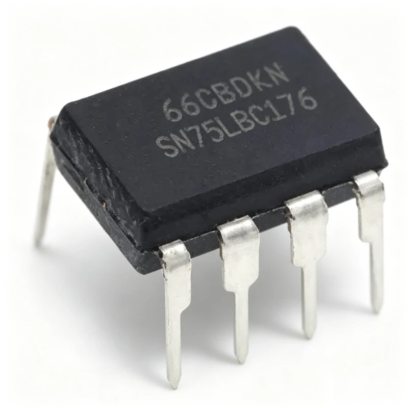 2PCS SN75LBC176AP Silkscreen 75LBC176A in-line DIP-8 differential bus transceiver