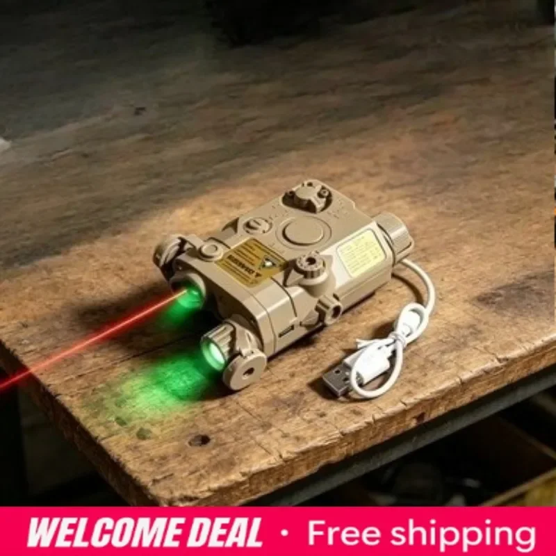 Even Light Output PEQ15 Nylon Battery Box Green IR Laser Fit M4 Game Play Hobby Gear