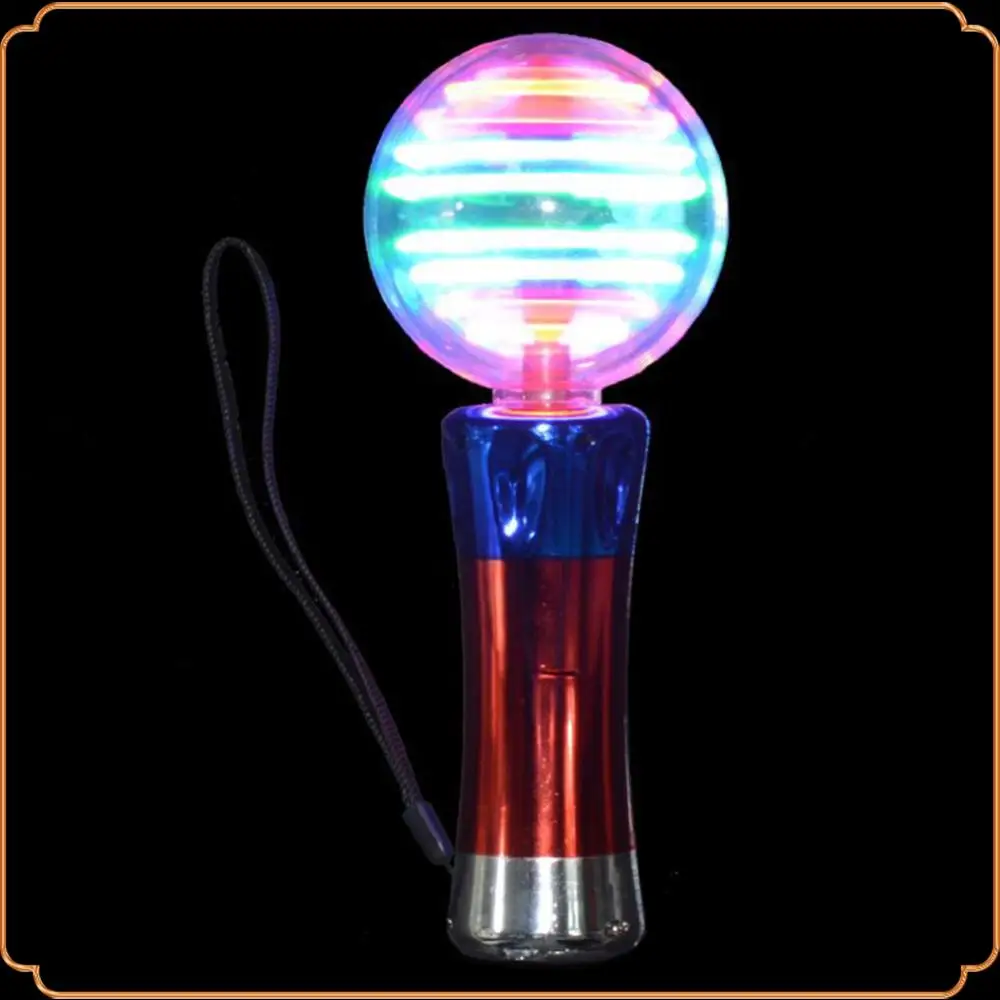 

7.8 Inch Plastic LED Wand Concert Birthday Party Favors Light Up Magic Ball Toy Wand Stocking Stuffers for Boys & Girls for Kids