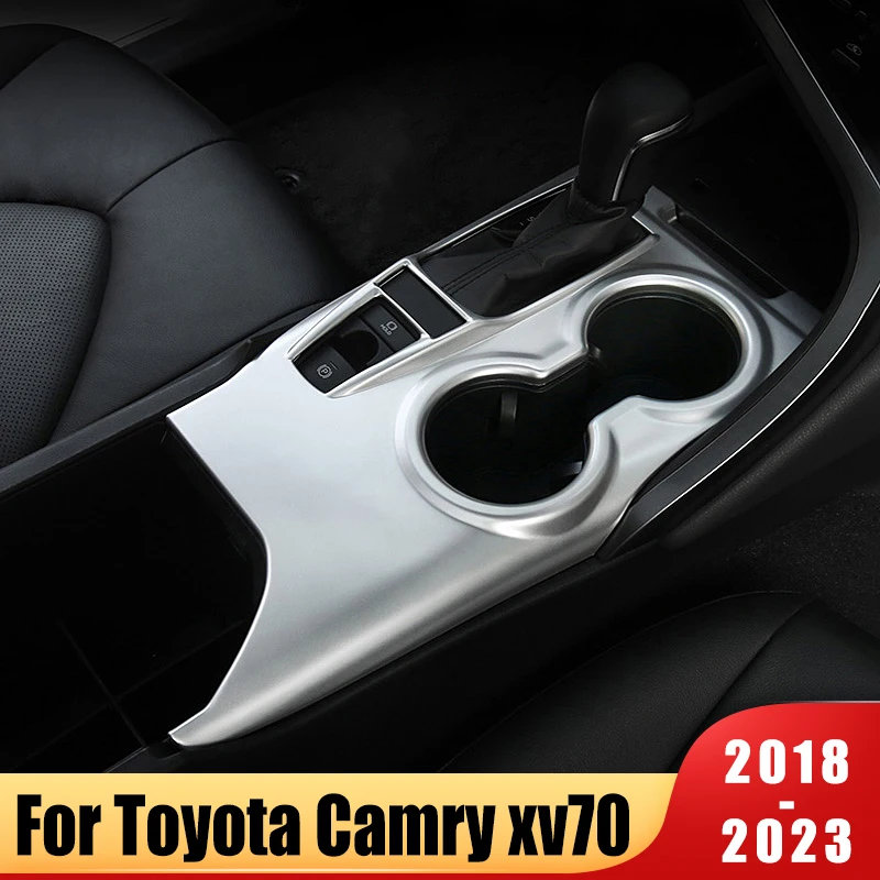 

For Toyota Camry XV70 8th 2018-2020 2021 2022 2023 ABS Car Internal Gear Shift Box Panel Cover Trim Frame Decoration Accessories