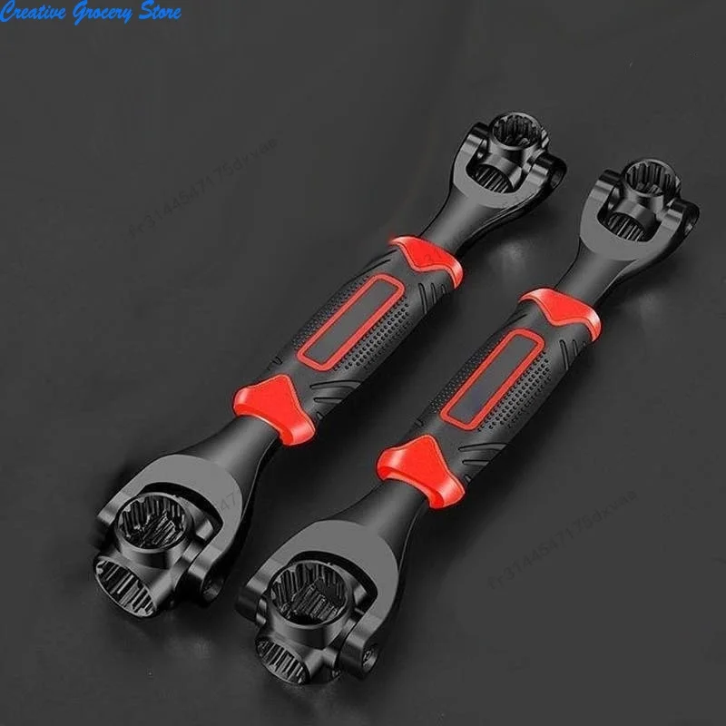 8/52-in-1 أدوات المقبس يعمل العالمي السقاطة سبلاين البراغي كم دوران أدوات يدوية 360 درجة متعددة الأغراض النمر وجع #2