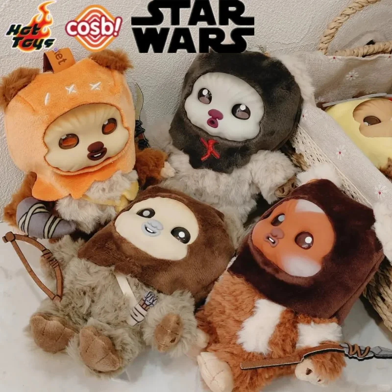 新しいホットトイズスターウォーズイウォークスコスビぬいぐるみキーホルダーシリーズ2ブラインドボックスバックパックペンダントキーホルダー装飾人形グッズおもちゃ