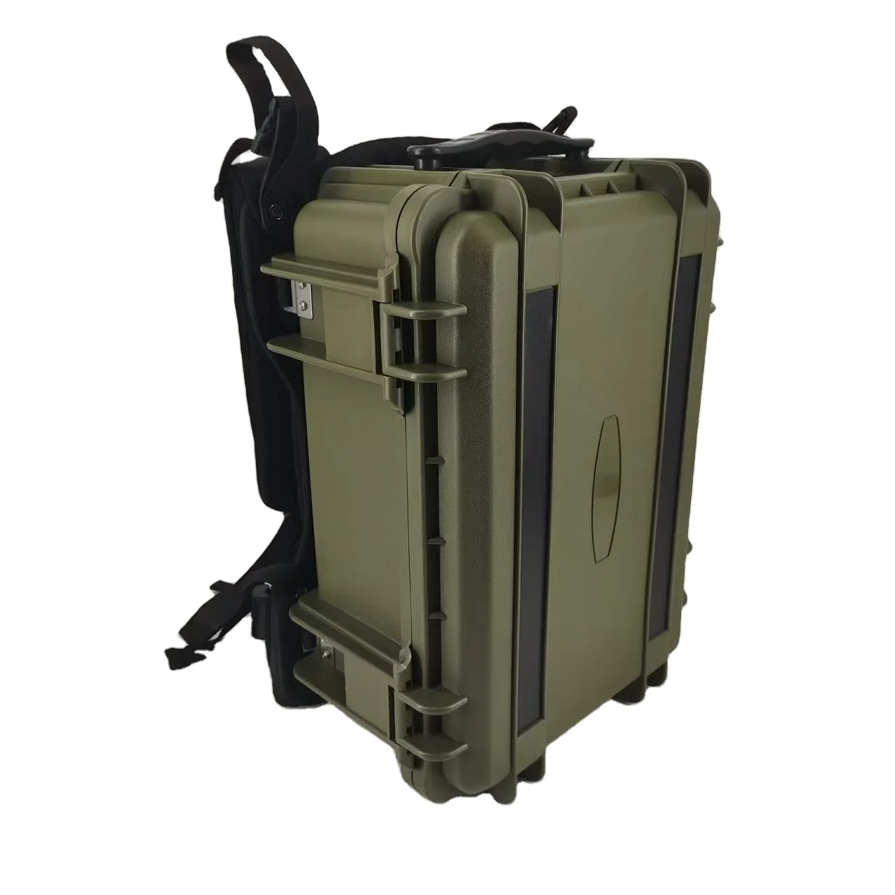 Waterproof Hard Plastic Equipment Safety Protective Tool Case with Strap System