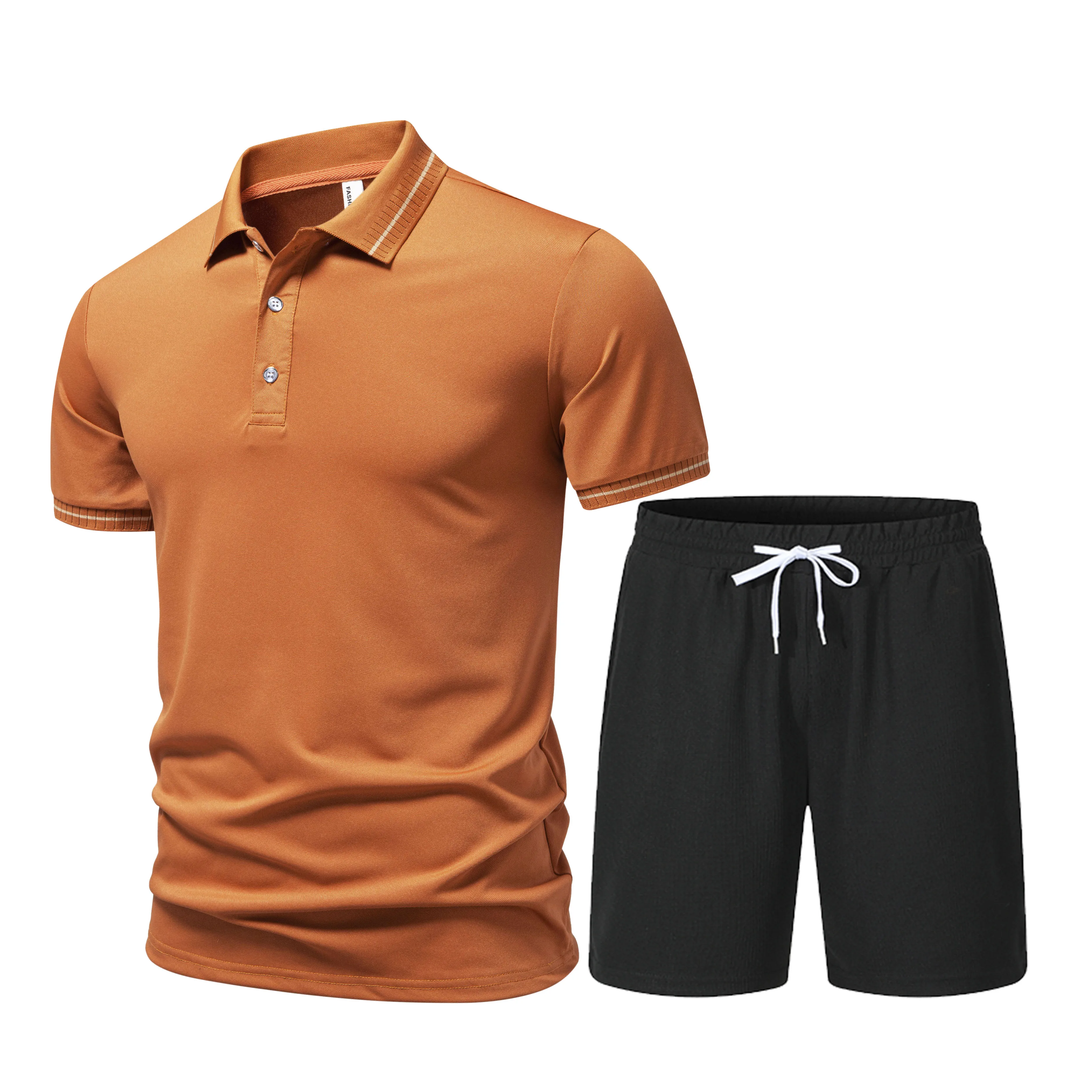 Setelan kemeja polo lengan pen - Summer Clothing Design ulasan dan harga