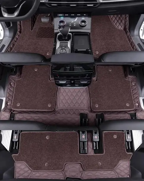 

Специальные автомобильные коврики на заказ для Mercedes Benz EQB 250 7 мест 2026-2022, двухслойные ковры лучшего качества для EQB250 2025