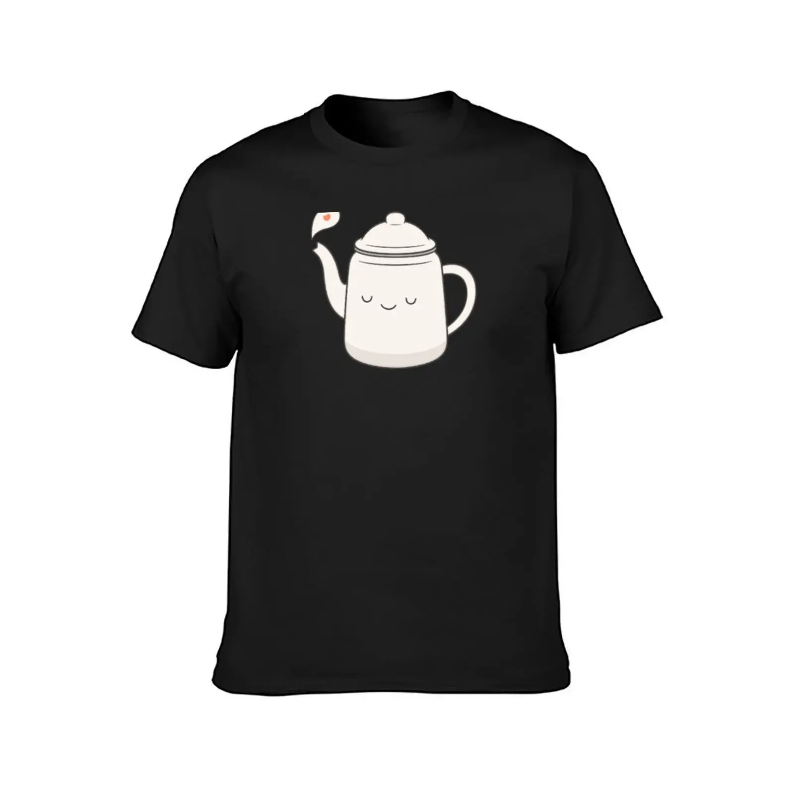 Teapot T-Shirt quick drying customizeds aesthetic clothes funny t shirts men