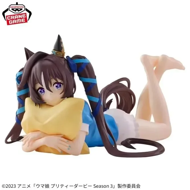 Original Bandai Relax Time Umamusume: Pretty Derby Season 3 Verxina Cheval Grand Kitasan Black Action Figure รวบรวมของเล่น