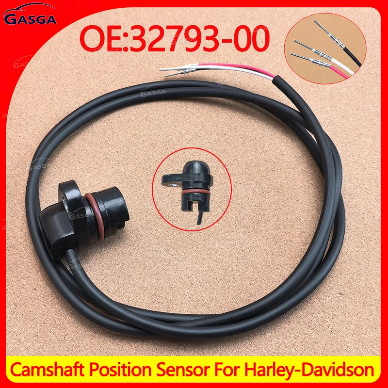 Engine Cam Timing Sensor Replacement For Harley‑Davidson Electra Glide FLHTC Road King FLHR 32793‑00 Camshaft Position Sensor