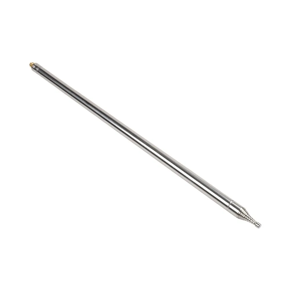 Telescopic Whip 10 14 15 Sections 2.5m-5.6m For M10 For For GP PAC12 JPC-7 Amateur Radio Shortwave For Yagi DIY Stainless Steel