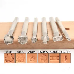 Leather Working Saddle Making Tools Carving Leather Craft Stamps 1Pcs Stamping Embossing Mold