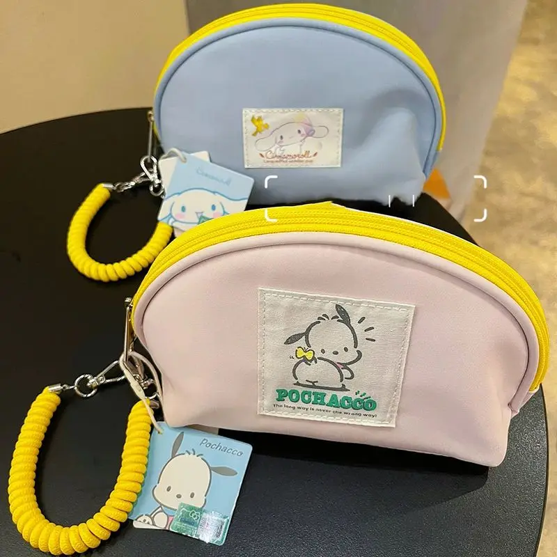 

Kawaii Sanrio Merchandise Hello Kitty Cinnamoroll My Melody Cosmetic Bag Cute Makeup Brush Organizer Storage Pouch Holiday Gift