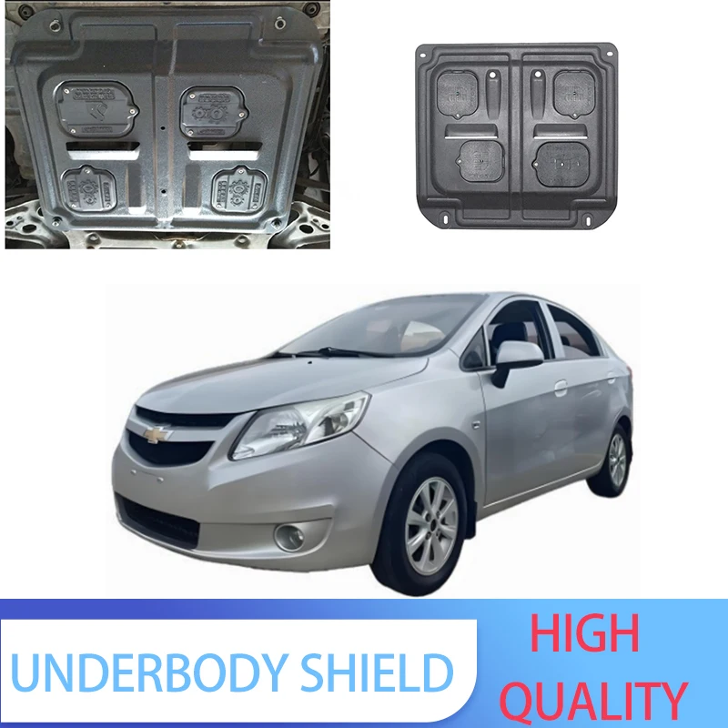 

Engine under-tray chassis protector for Chevrolet Sail 2010-2014