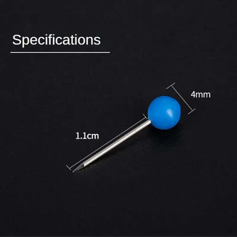 Positioning Needle Fishing Gear Safe Spare Pins Carp Fishing Round Head Big PinRound Head Fishing Line Winder Accessories