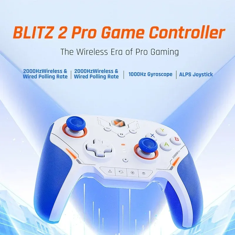 BIGBIG Won Blitz 2Pro Gamepad Draadloze Controller 2000Hz Terugslag APEX Somatosensorische Controller Ondersteuning PC/NS Voor Mythe Wukong