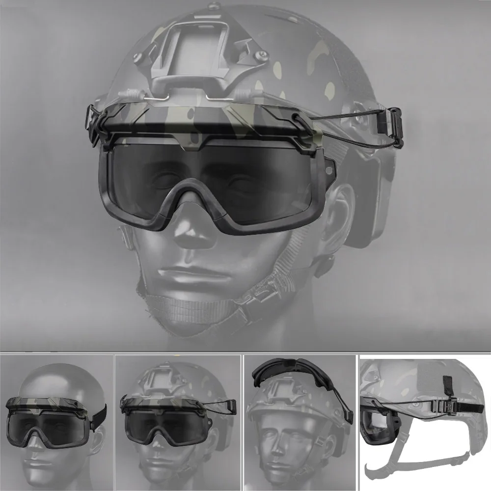 Wendy Gafas tácticas para casco FAST MICH AF paintball airsoft