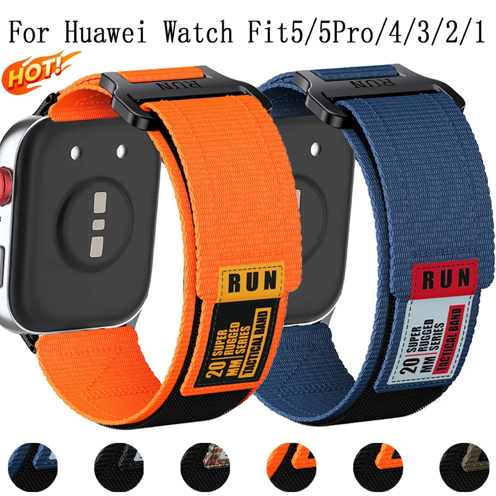 Trail Nylon Strap For Huawei Watch Fit 5 Fit 5 Pro Sports Band For Huawei Watch…