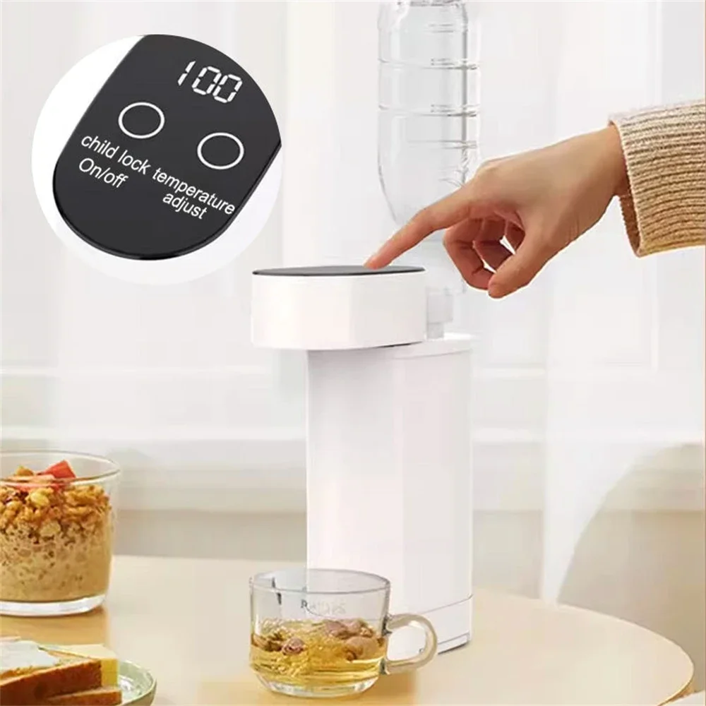 Portable Mini Fast Heating Countertop Water Dispenser Water Pump Automatic Electric Water Gallon Bottle Pump Drink Dispenser