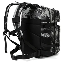 45L Tactical Backpack survival Bag Hunting MOLLE Backpack GYM For Men EDC Outdoor Hiking Rucksack Witch Bottle Holder - Image 3