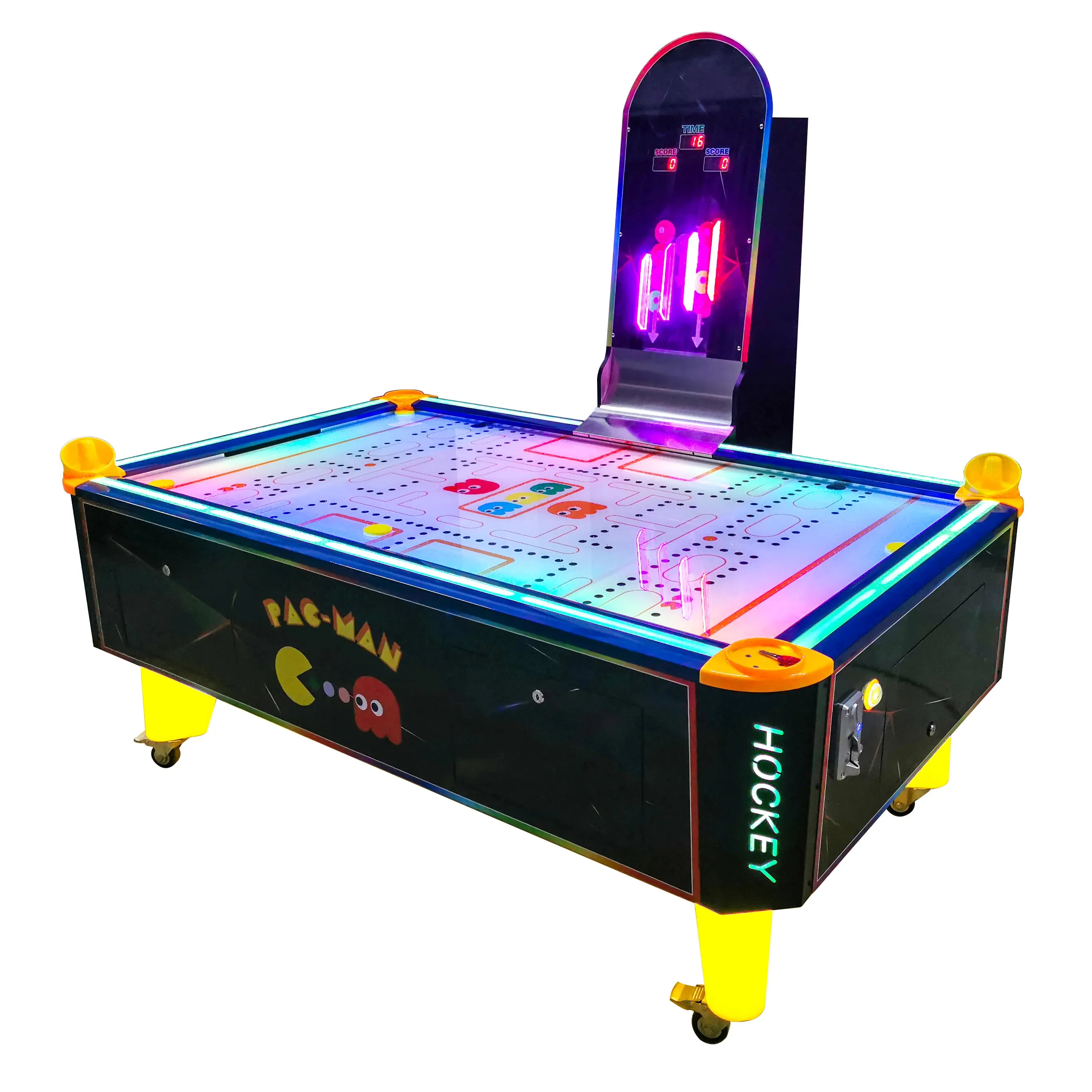 Automatic Air Hockey Table Game Machine 2/4 Players Coin Operated Air Hockey Table Machine