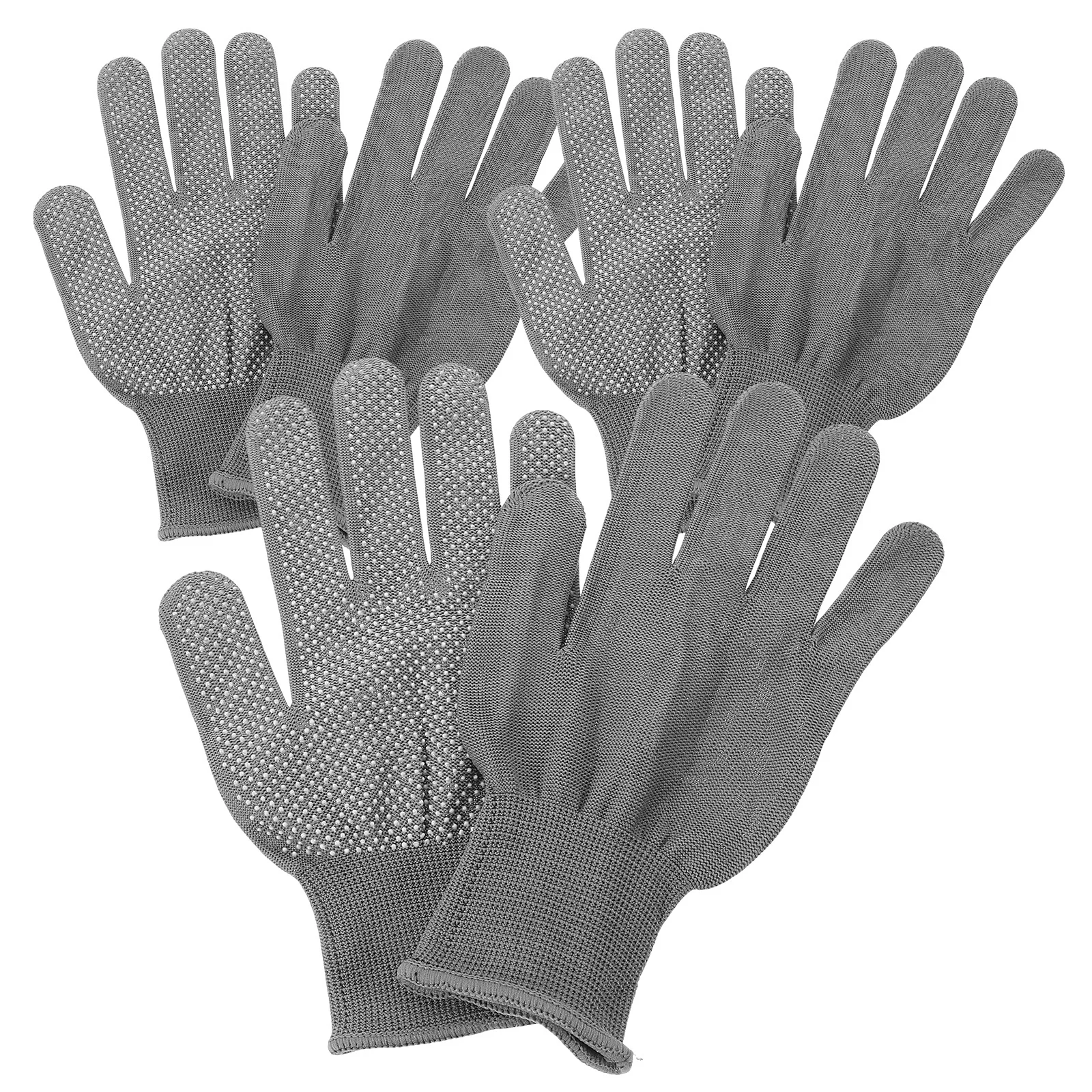 

3Pairs Outdoor Breathable Nylon Non-Slip Gloves Summer Thin Elastic Fit for Cycling Hiking Fitness Work Sports Protective Grip