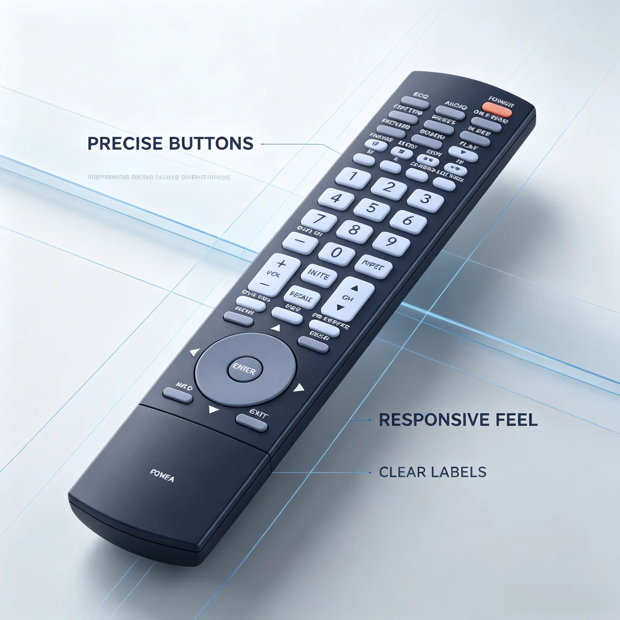 GXEA Replacement Remote Control for Sanyo LCD TV DP37840 P42840, No Programming Required