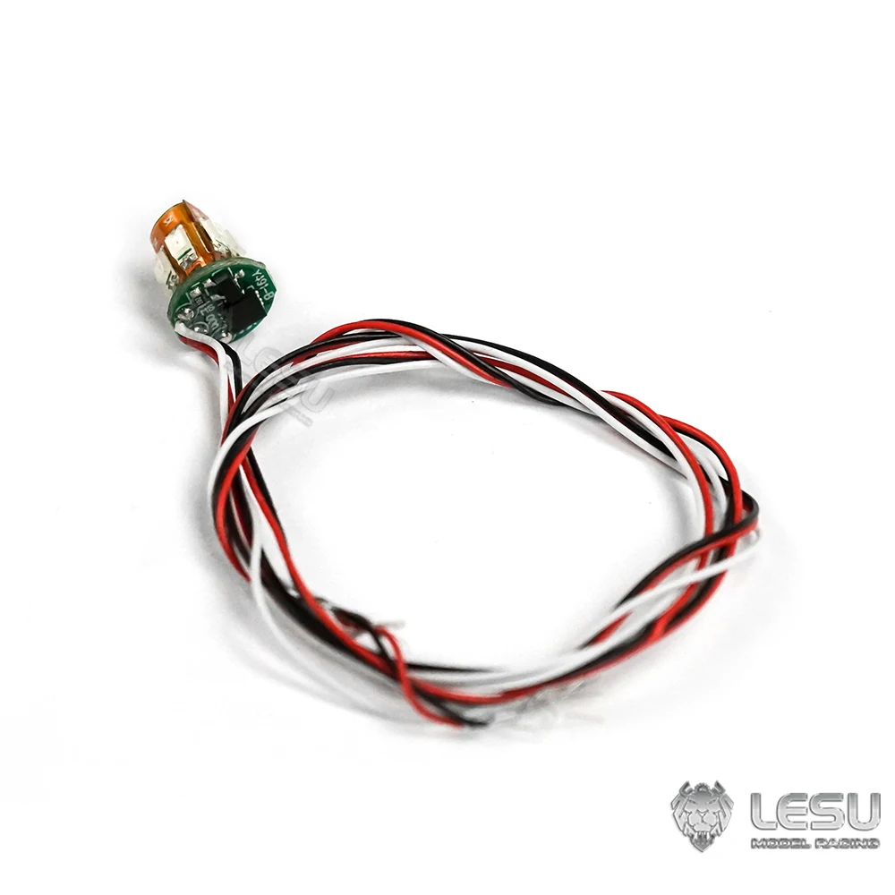

Plastic Roof Rotating Lamp Warning Light for Tamiyay 1/14 RC Tractor Truck Hydraulic Dumper Remote Control Toys Cars Th17154