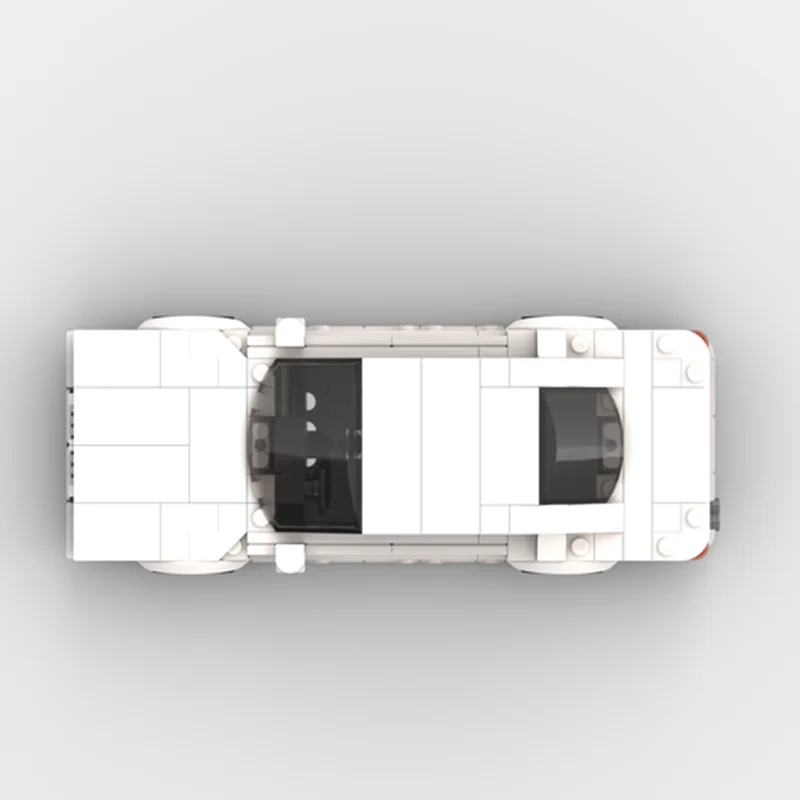 338 قطعة MOC BMWedd سيدان أبيض أسود مدينة أبطال نموذج بناء هدية الكريسماس كتل لعبة العمارة لتقوم بها بنفسك فكرة الطوب عيد ميلاد #3