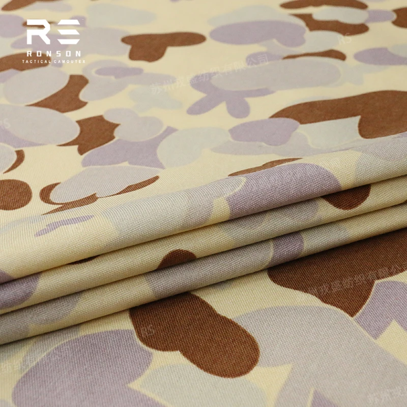 DPDU 500D نايلون كوردورا نمط معزز قماش مموه مقاوم للماء مطبوع PU المغلفة أكسفورد النسيج لأكياس المعدات التكتيكية #5
