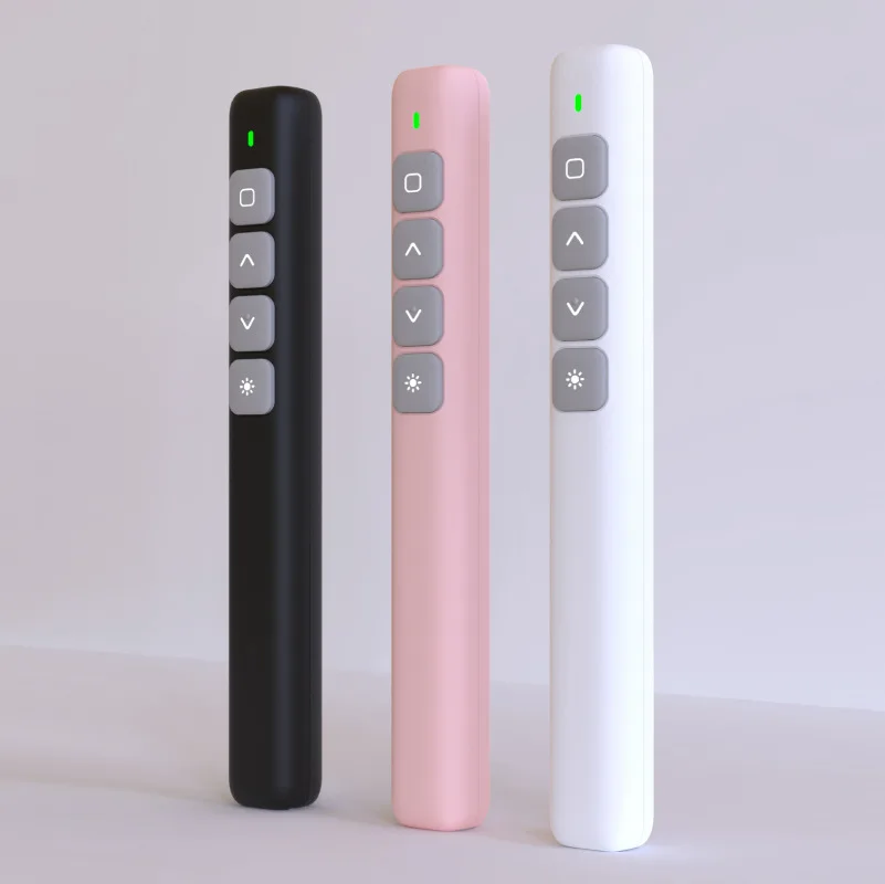 Powerpoint Laser Flip Pen Office Teaching Projector Presentation Remote Control USB Multimedia Electronic Clicker Smart Page Pen