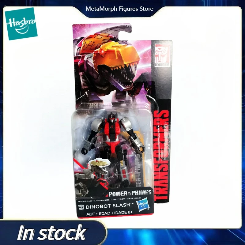 Figura de acción de anime de clase Legend de Hasbro Transformers Power of The Primes E0896 DINOBOT SLASH, colección de juguetes de acción