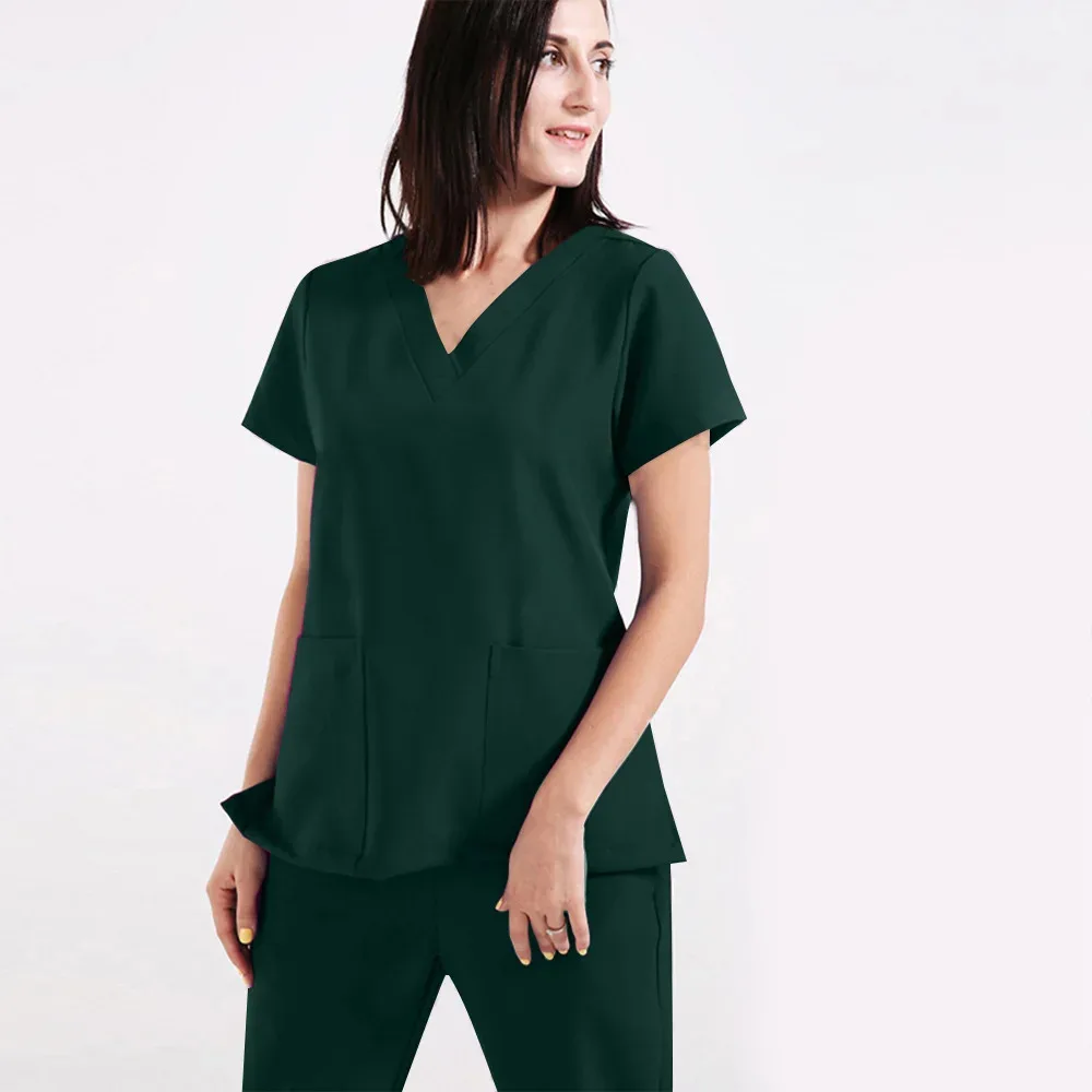 Hospital Workwear Clothes Medical Uniforms Women Scrubs Sets Nurses Accessories Dental Clinic Beauty Salon Spa Lab Work Clothing