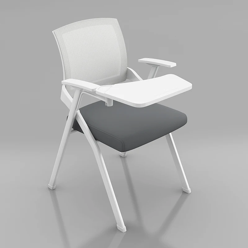 

White Training Ergonomic Office Chair Writing Board Meeting Room Mesh Office Chair Silla De Escritorio Office Furniture WKOC