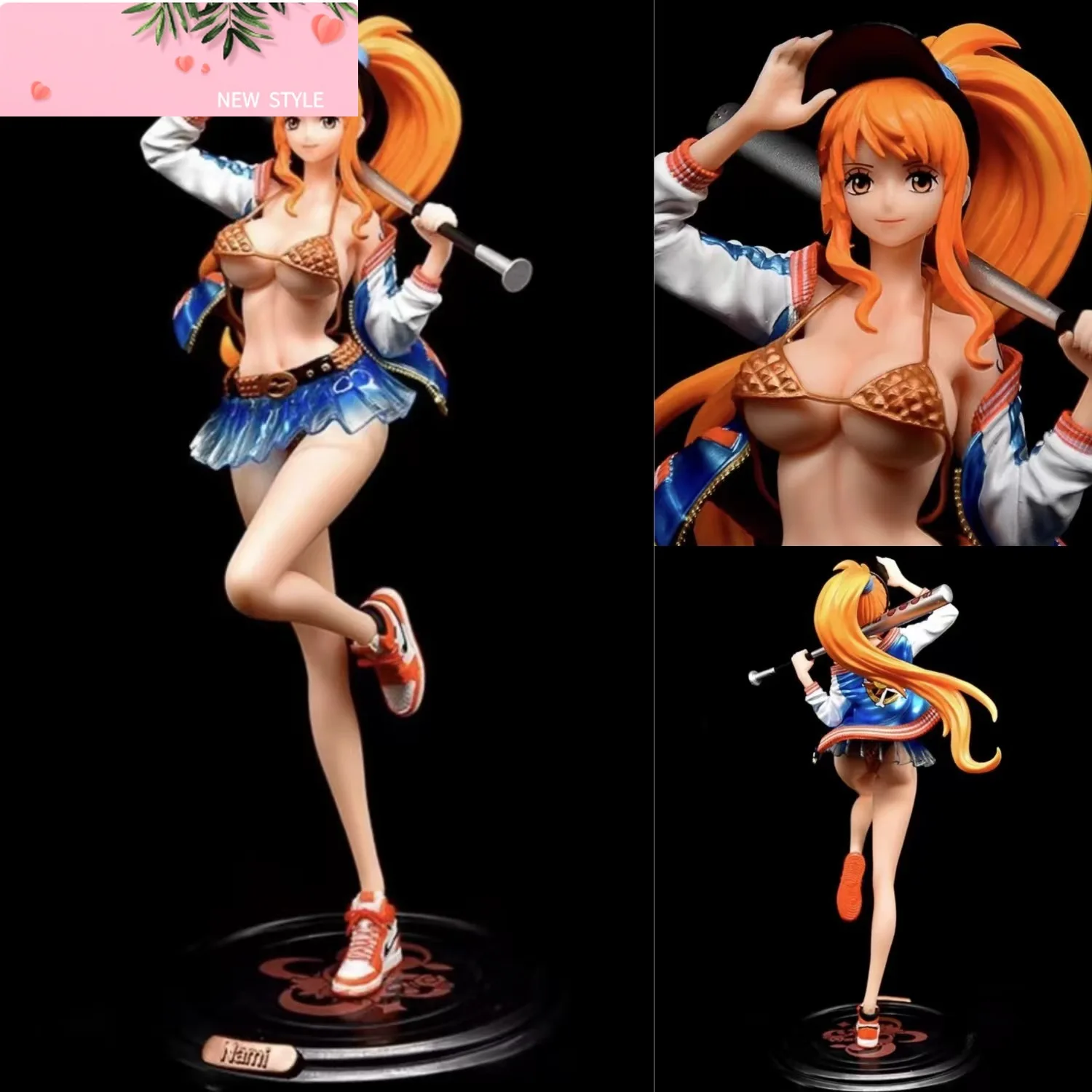 

18 см цельная аниме-фигурка Нами, фигурка кота Нами, статуя из ПВХ, модель куклы, коллекционное украшение для комнаты, детские игрушки, подарки