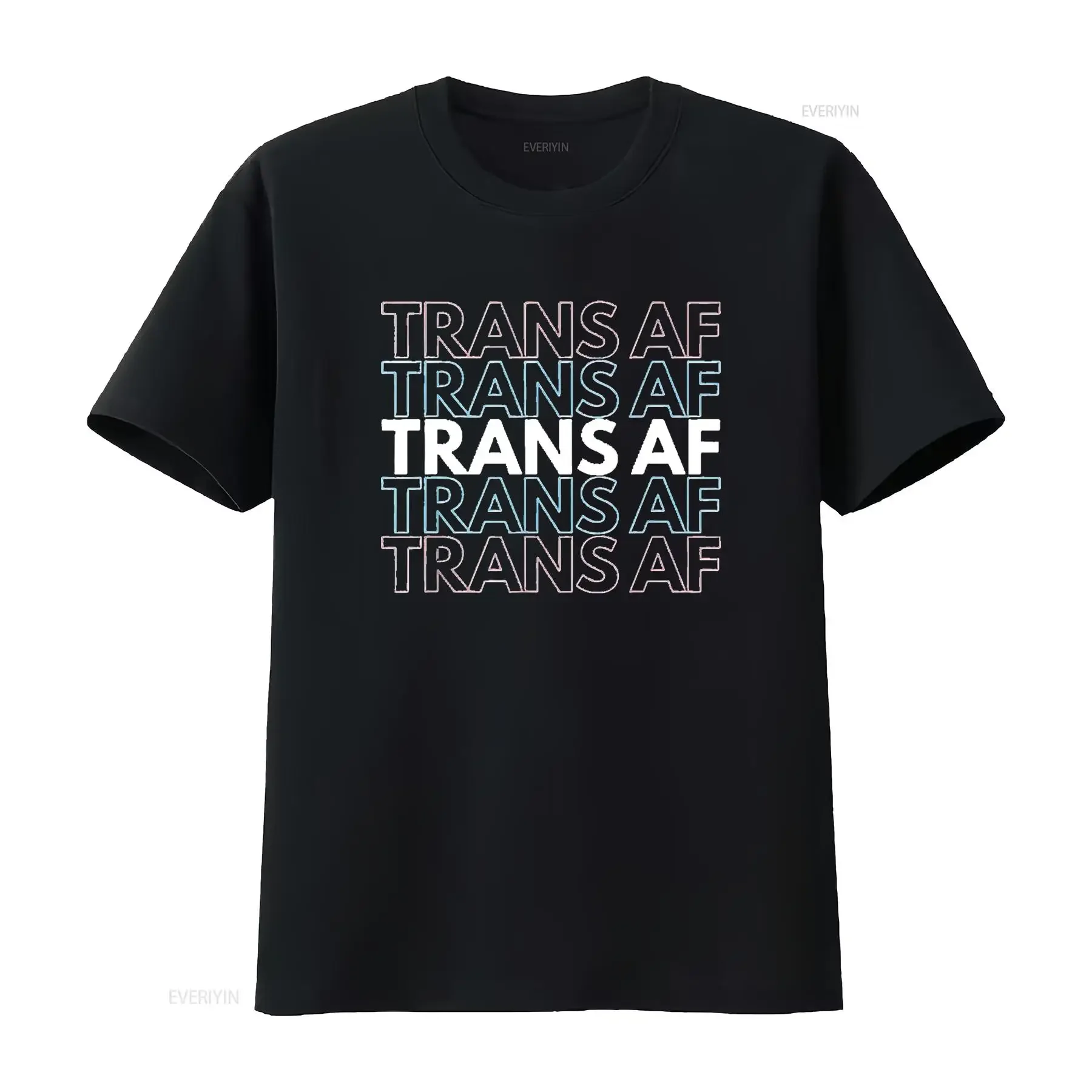 

Мужская футболка Trans Af Transgender Ftm Mtf Funny Lgbtq Pride, черная, средняя, винтажная, стираная, дышащая, удобная, повседневная, универсальная