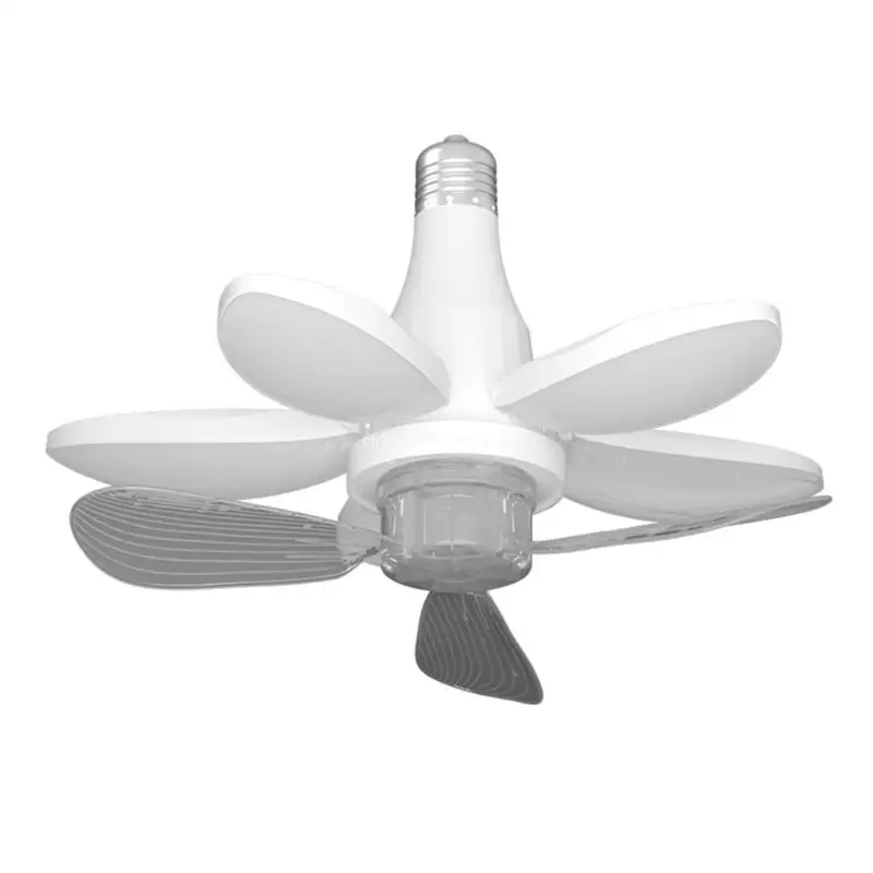 Quiet Operations Ceiling Fan With Integrated LED Light For Living Room Bedrooms New Dropship