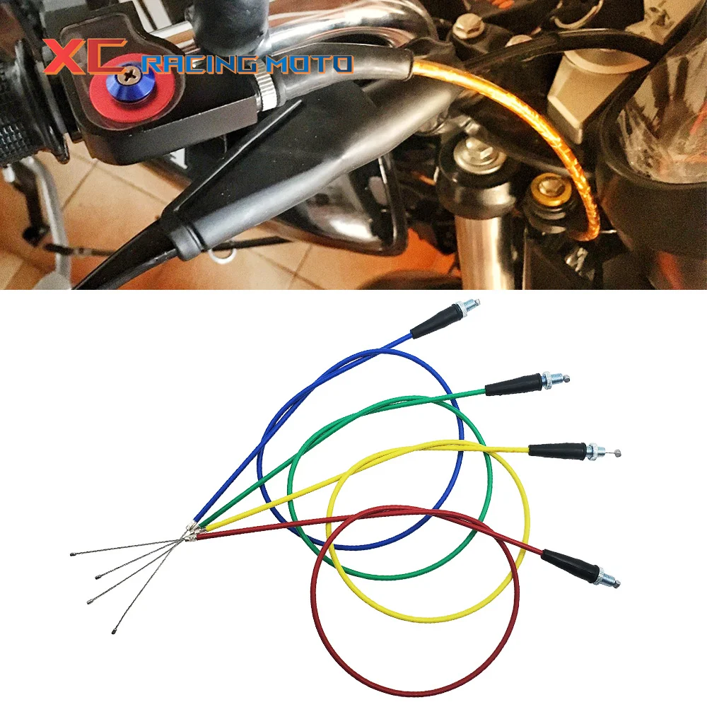 

990mm New 4 Colors Motorcycle Universal Twist Throttle Cable for KTM Honda Yamaha Kawasaki Suzuki ATV Dirt Pit Bike Accessories