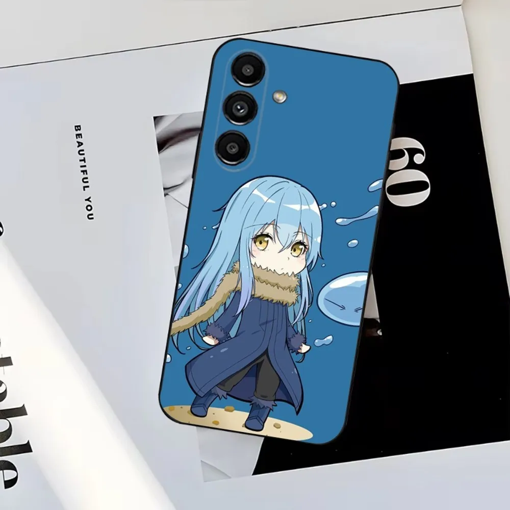 Tensei Slime Rimuru Phone Case For Samsung S25,S24,S23,S22,S21,S20,S10,Ultra,Plus,Lite,FE,Soft Silicone Black Cover