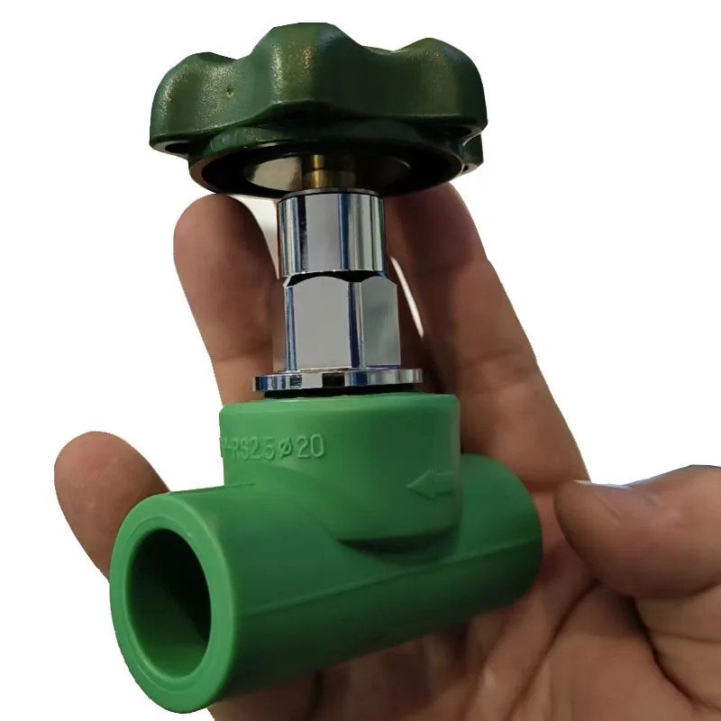 Vielseitiger Hersteller von PP-R-Rohrverschraubungen für PPR-Absperrventil aus Kunststoff