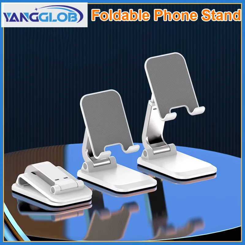 

Foldable ABS Desktop Mobile Phone Stand For iPad iPhone 13 X Smartphone Support Tablet Desk Cell Phone Portable Holder Bracket