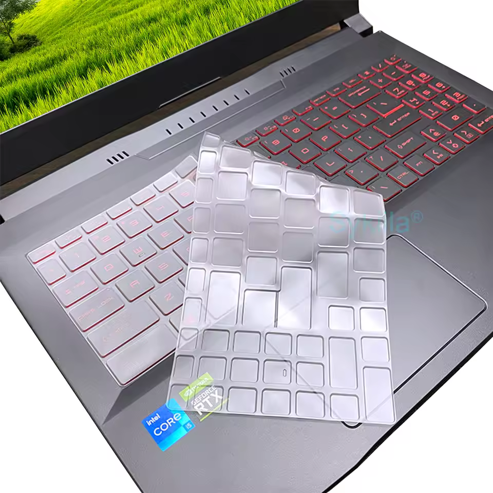 MSI 카타나 키보드 커버 실착 사진