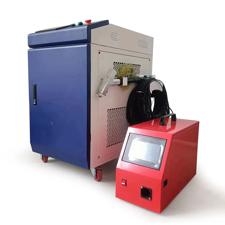 Saldatrice laser a fibra portatile portatile 4 in 1 Saldatrice per taglio laser con pulizia a buon prezzo