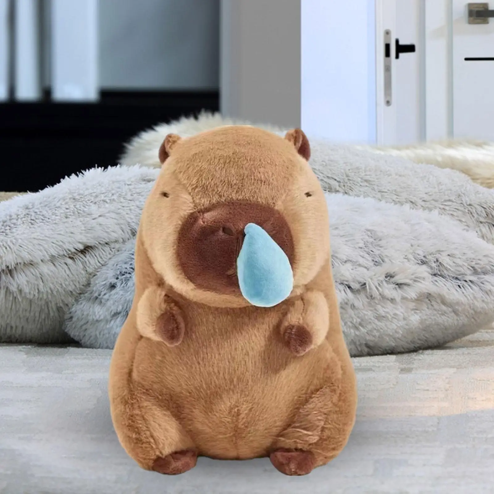 Capybara Toy Animal Doll with Snot Withdrawal Capybara Stuffed Toy for Kids