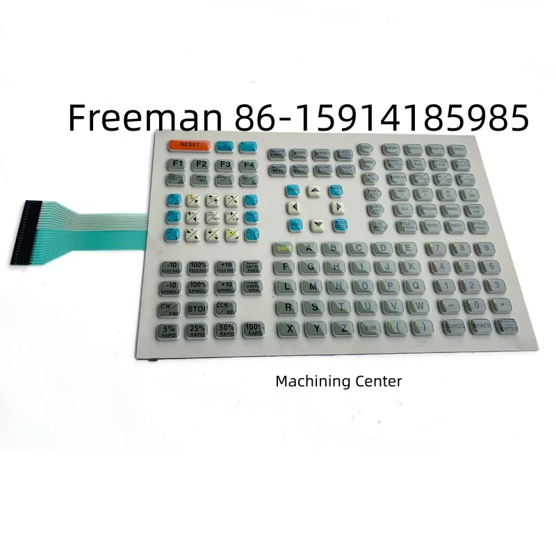 New Replacement Touch Membrane Keypad for HARSLE CNC Lathe 61-0201 61-0202